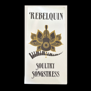White Large Rebelquin Sticker